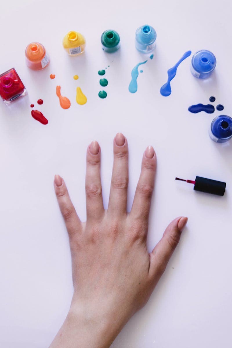 Manicure display